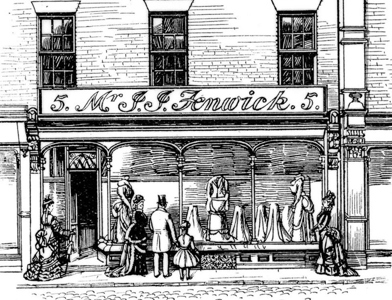 In Pictures Newcastle S Fenwick Celebrates 140 Years BBC News    123905332 Firstshop1882 