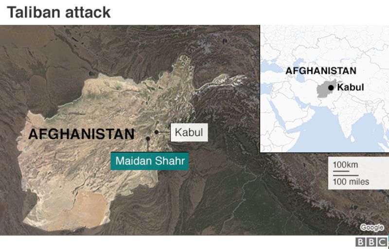 Taliban Militants Kill Dozens At Afghan Intelligence Base - BBC News