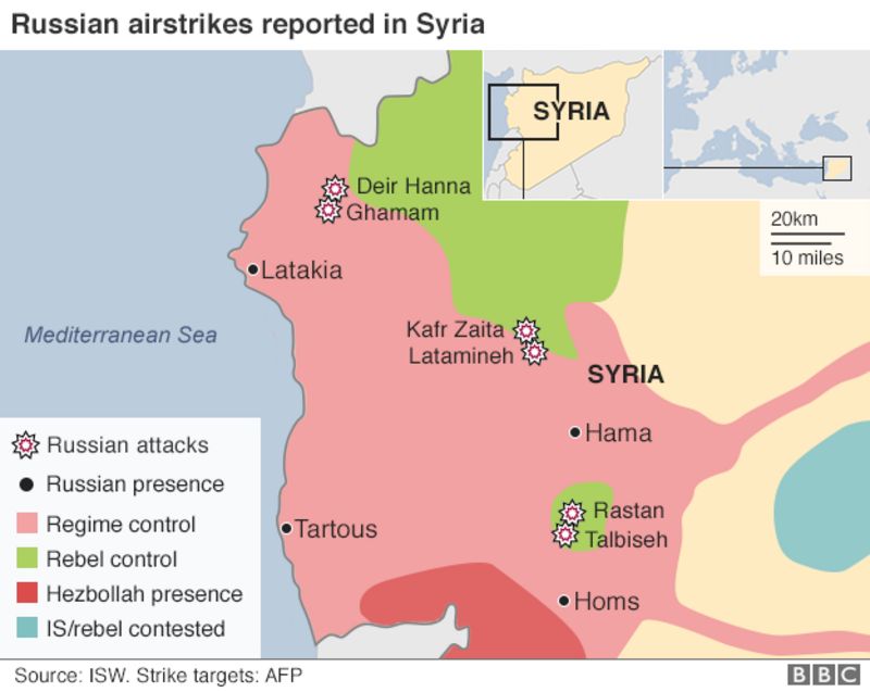 Syria Crisis: Russia And US Military To Hold Talks On Air Strikes - BBC ...