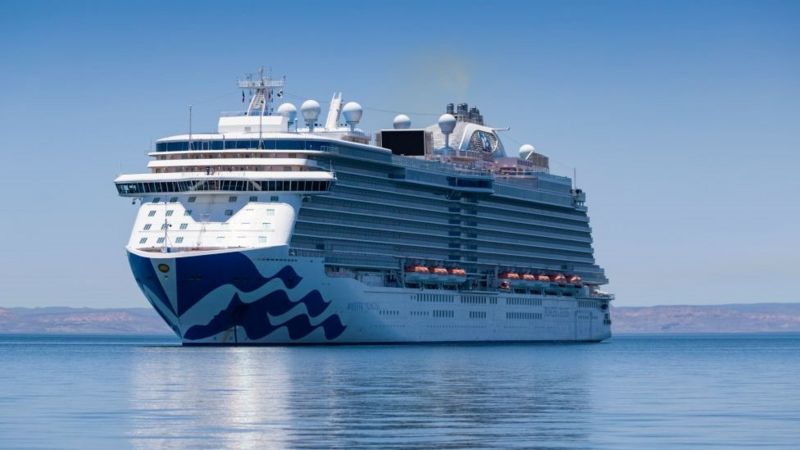 cruise ship docks in australia with covid