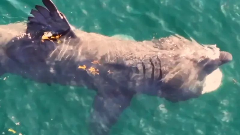 Nueva investigación sobre tiburones peregrinos alrededor de la isla