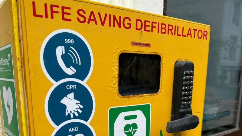 Public Access Defibrillators To Be Replaced In Alderney - BBC News