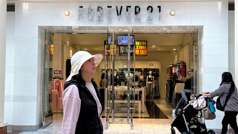 Forever 21 files for bankruptcy in the US