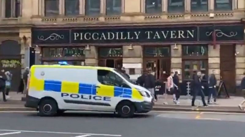 manchester united  leeds  arrests  bbc news