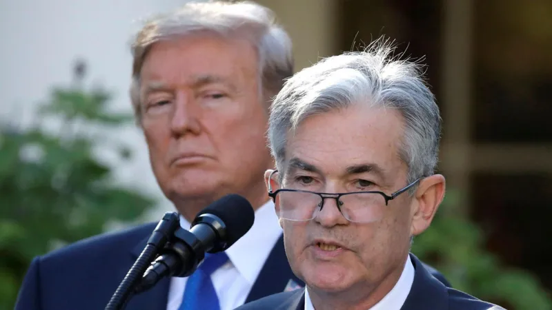 Trump says he has 'no intention of firing' Fed boss