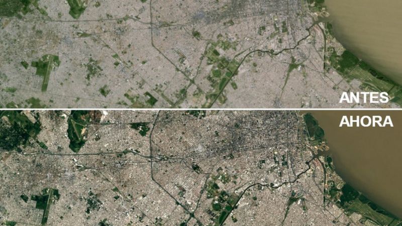 Los nuevos detalles que se pueden ver con la actualización de los mapas ...