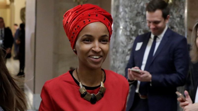 Ilhan Omar Who Is Minnesotas Somalia Born Congresswoman Bbc News 