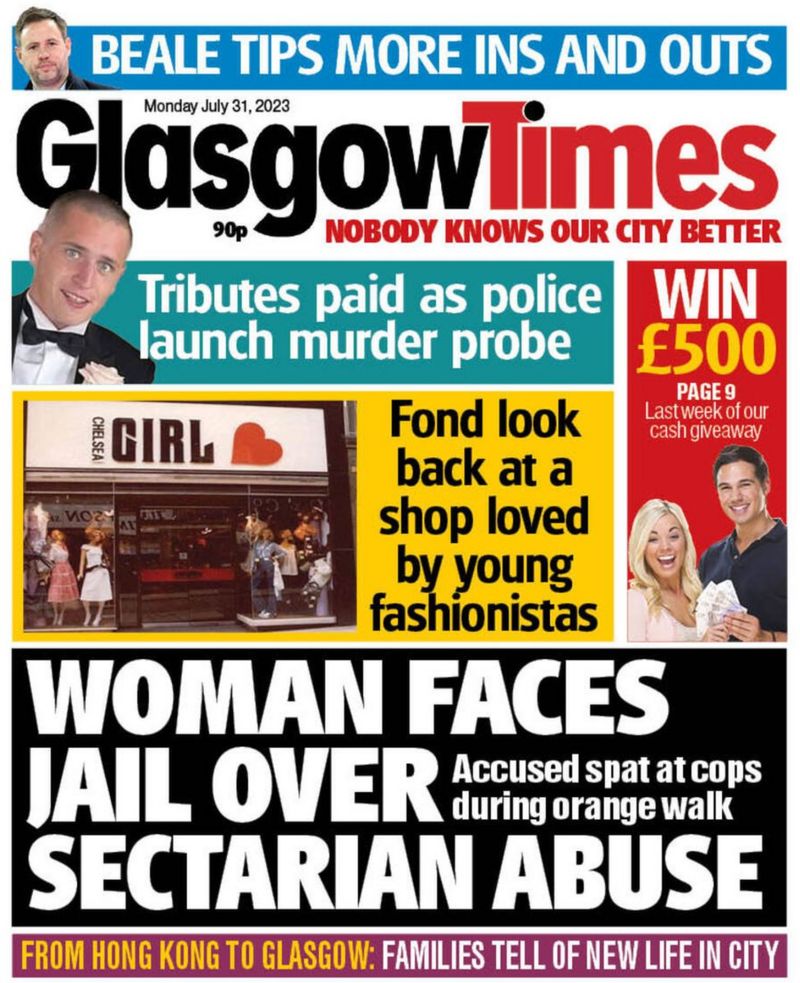 scotland-s-papers-pm-to-unveil-energy-plan-and-car-crash-murder-bbc-news