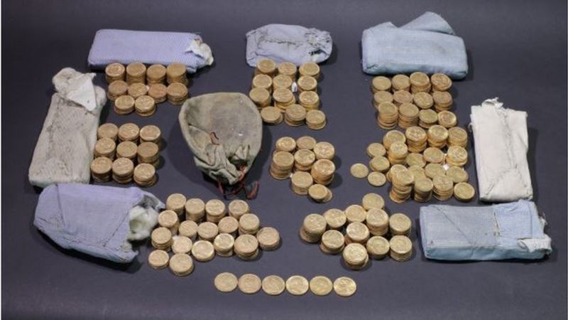 Shropshire Piano Gold Coin Hoard Declared Treasure BBC News