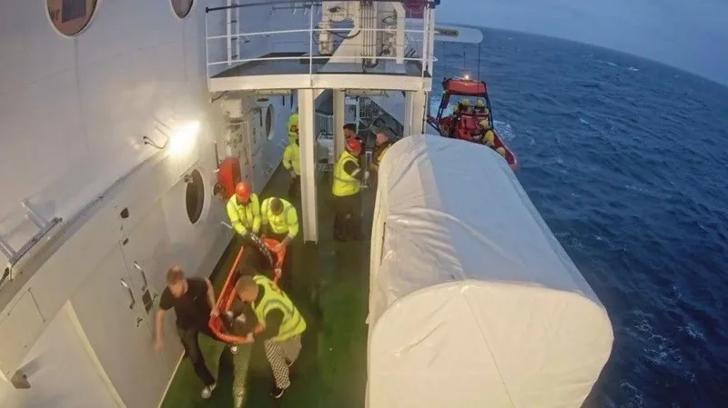 La tripulación del nuevo ferry CalMac participa en el rescate en Marruecos