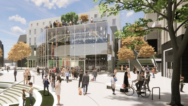 Falmouth University to be main tenant at development in Truro - BBC News