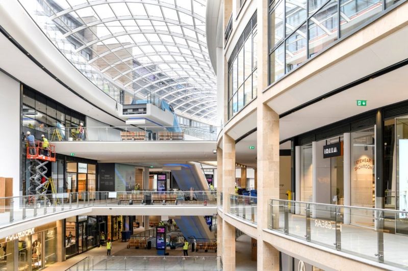 Edinburgh's St James Quarter shopping centre opens BBC News
