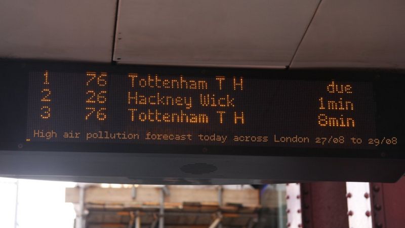 Tube 'higher Than Driving' For Air Pollution, Study Finds - BBC News