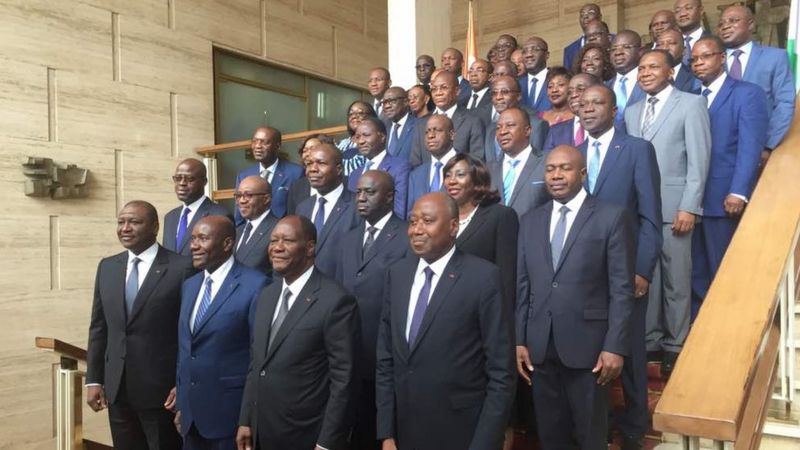 Côte D'Ivoire : Gouvernement Au Complet - BBC News Afrique