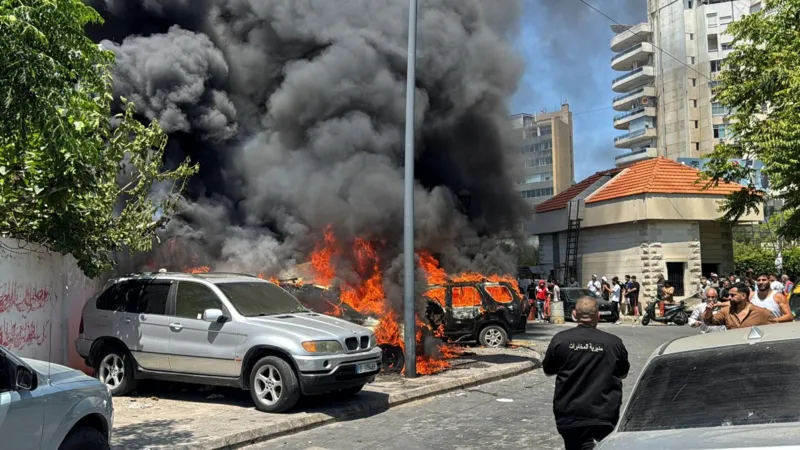 Israeli drones strike southern Lebanon