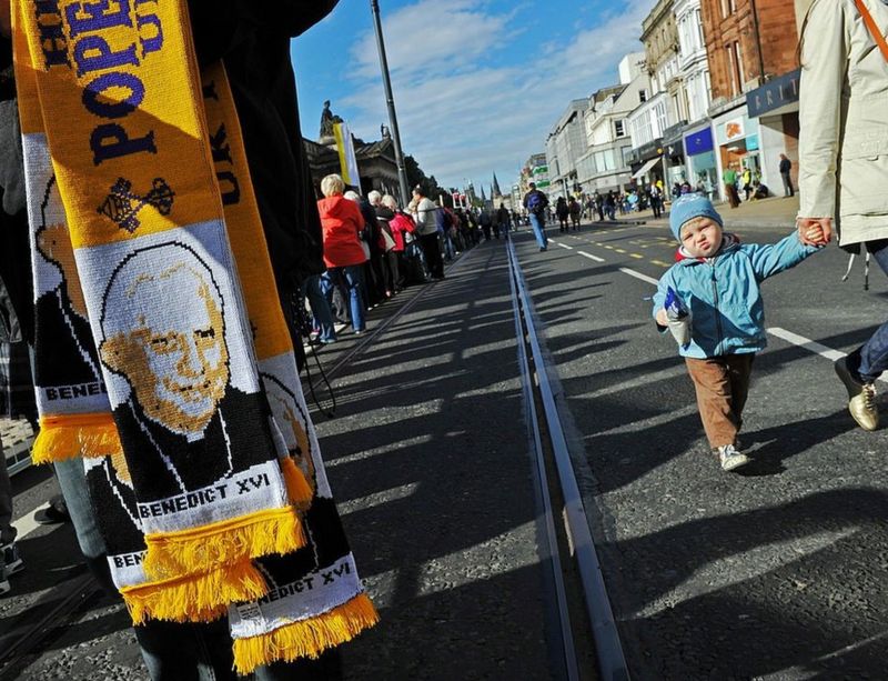 The day Pope Benedict came to Scotland BBC News