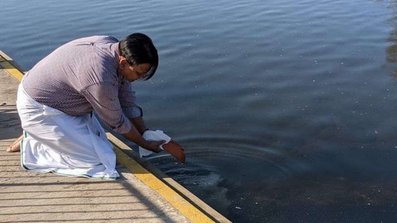 sikh-and-hindu-ashes-scattering-site-opens-in-cardiff-bbc-news