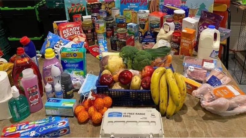 North Tyneside food bank reports 'big drop' in donations - BBC News