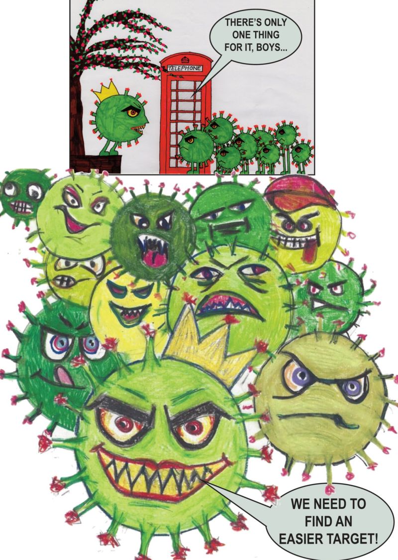 Coronavirus Comic book writer chronicles village's virus 'fightback