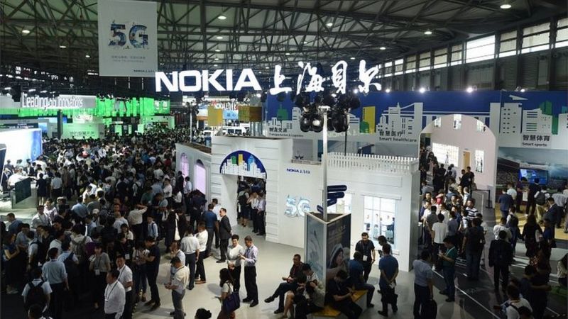 Nokia distances itself from boss's warning over Huawei 5G kit - BBC News