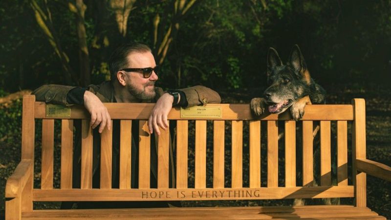 After Life: Meet the owners of Netflix's number one dog - BBC News