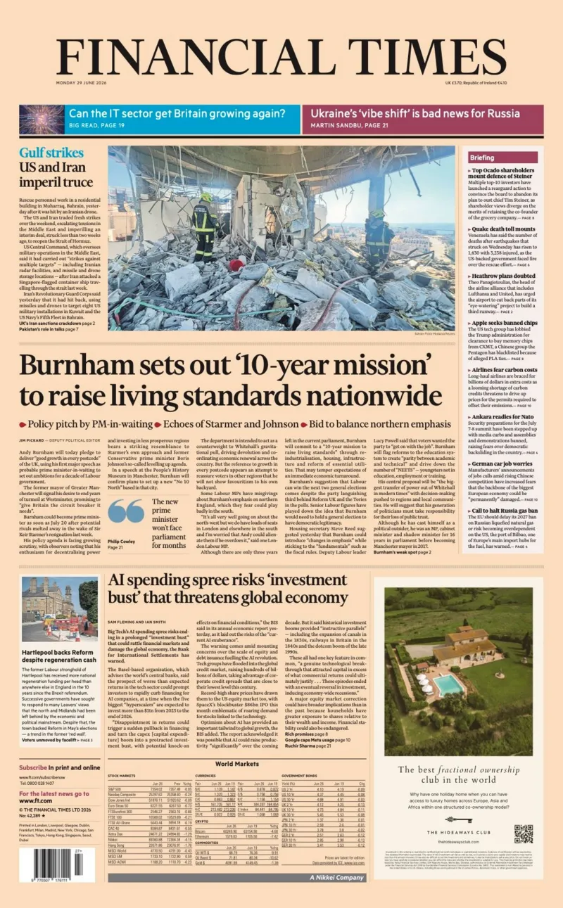 La «misión de 10 años» de Burnham y «La princesa en plena forma»