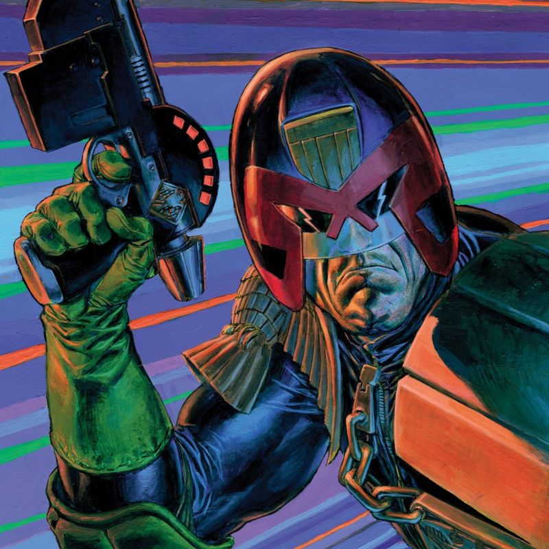 Judge Dredd: 2000 AD's futuristic lawman turns 40 - BBC News