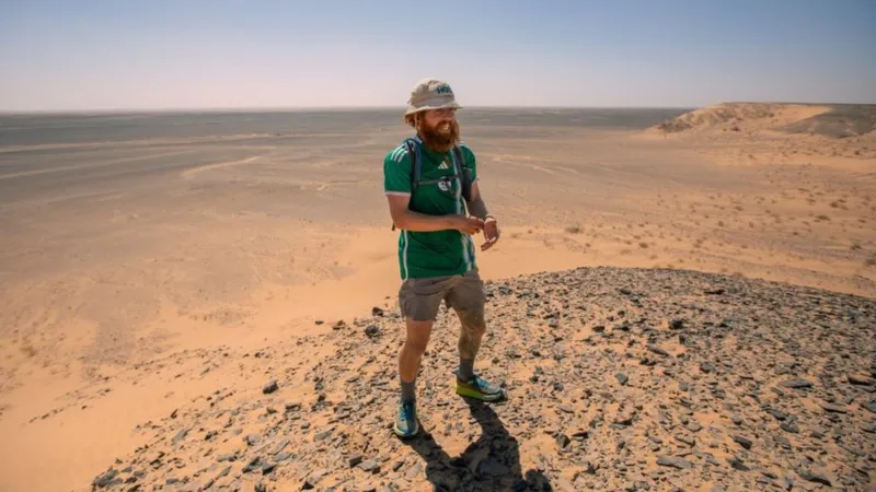 Hardest Geezer Russ Cook runs the entire length of Africa