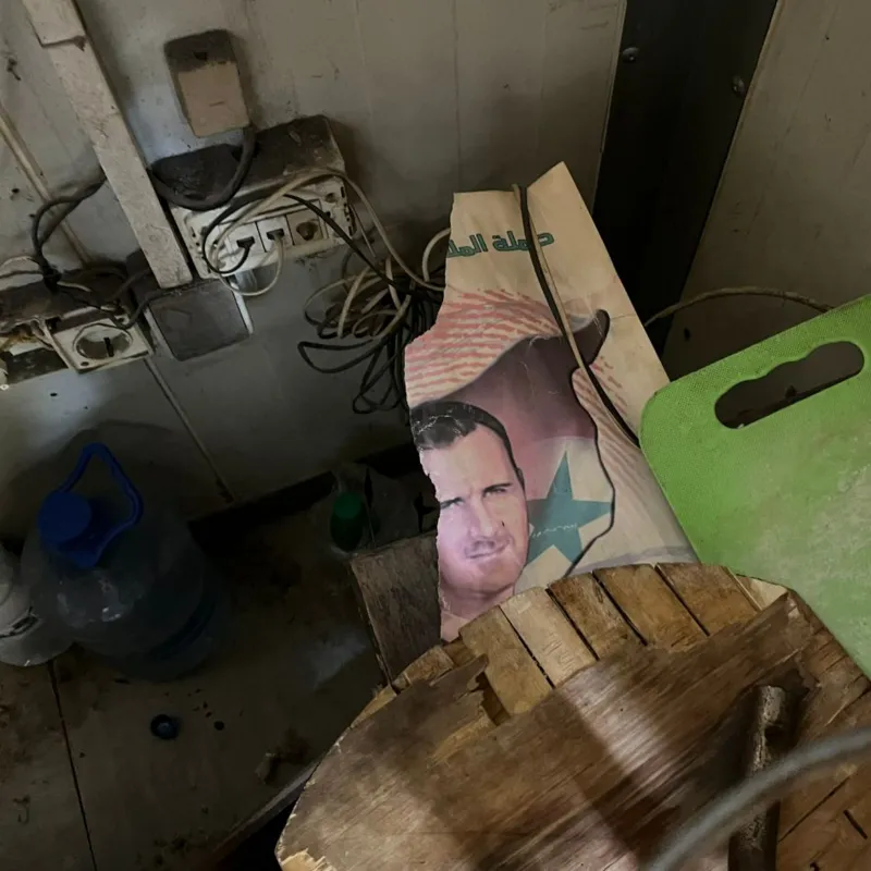 Inside the abandoned homes of Assad's ruthless enforcers