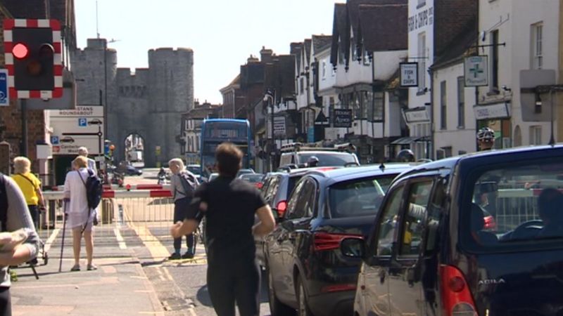 Canterbury: Congestion scheme would ban cross-city journeys - BBC News