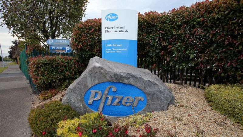 Sede de Pfizer en Irlanda.