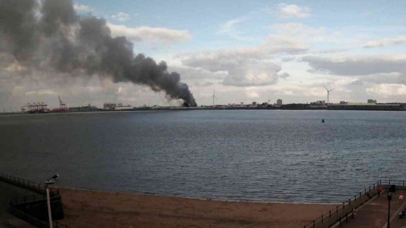 Seaforth Docks Fire: Warning Over Smoke And Fumes - BBC News