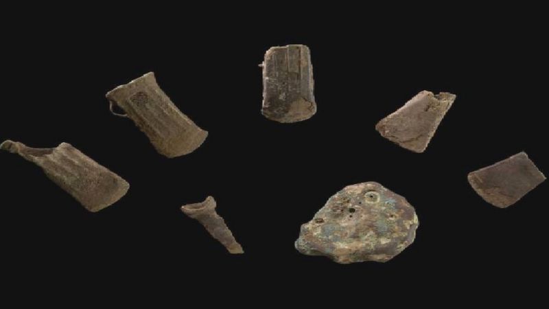 Bronze Age and post-medieval treasure found in Wales - BBC News