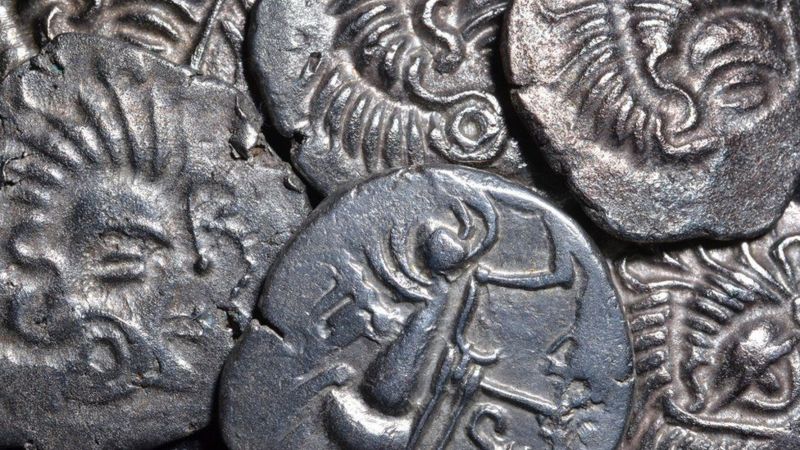 Malmesbury Roman Coin Hoard Set To Go On Display - BBC News