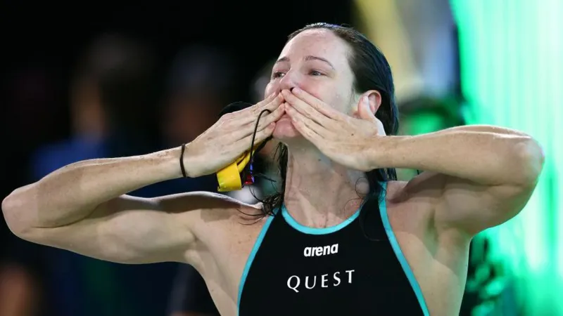 Australian Swimming Legend Cate Campbell Announces Retirement.
