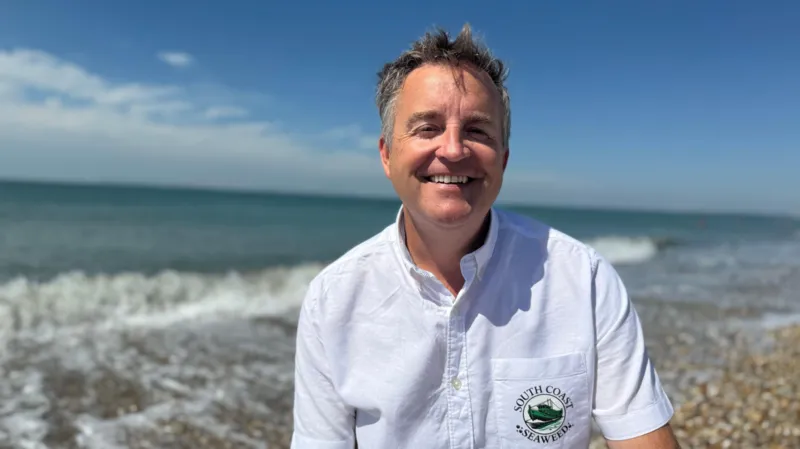 «Quiero plantar la primera granja de algas marinas de Sussex».