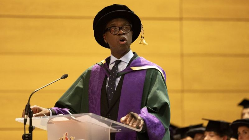 BBC Journalist Clive Myrie Receives Honorary Doctorate - BBC News