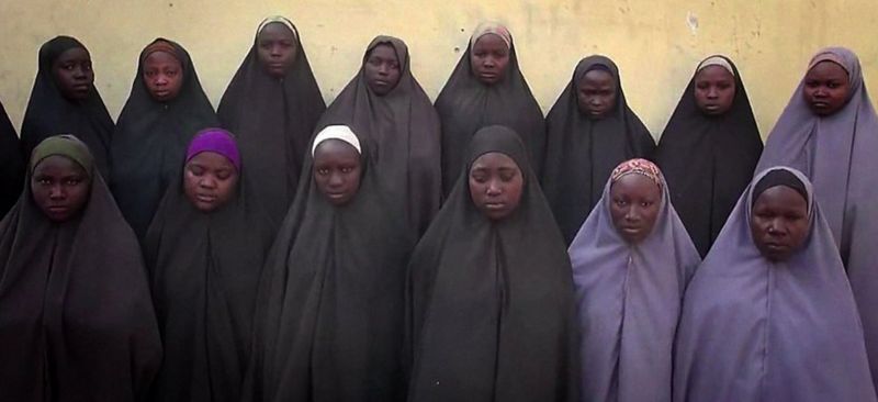 Nigeria Chibok Girls Shown Alive In Boko Haram Video - BBC News