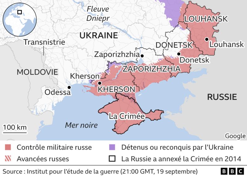 Guerre Ukraine Russie qui est en train de gagner ? BBC News Afrique
