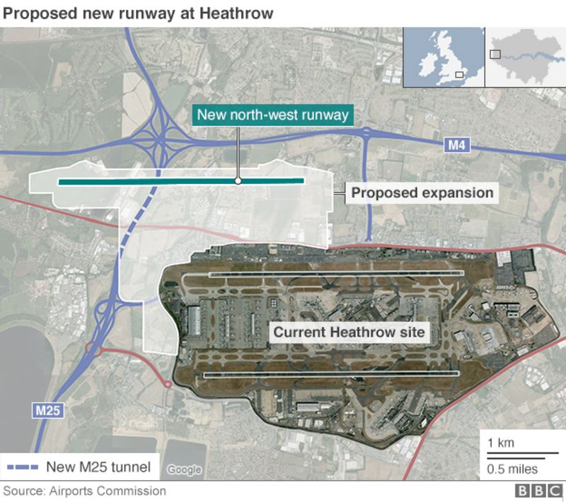 Report Backs Third Heathrow Runway Bbc News 