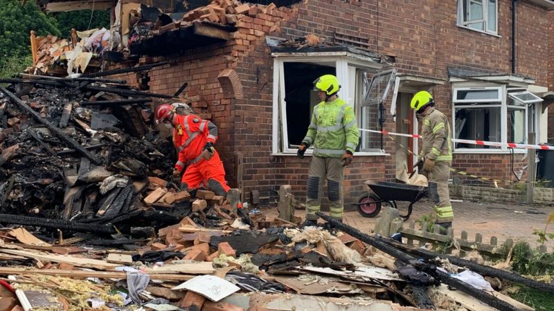 Birmingham Gas Explosion: Victim Of House Blast Was Woman, 79 - BBC News