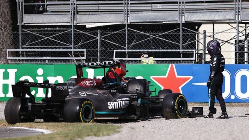 Italian GP: Lewis Hamilton & Max Verstappen Collide As Daniel Ricciardo ...