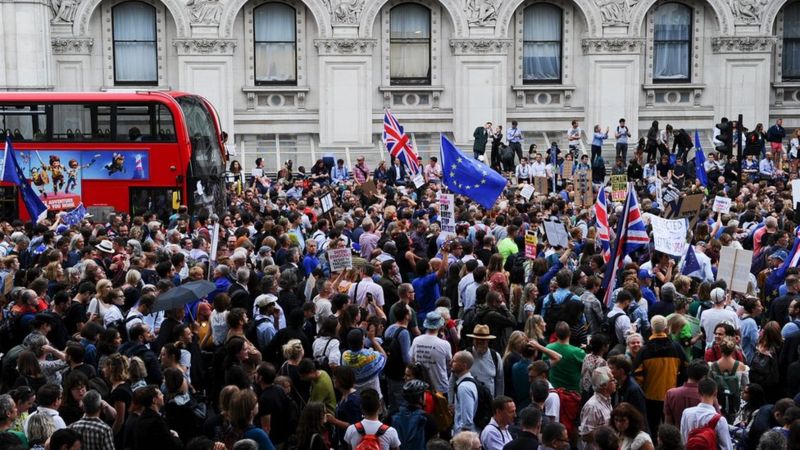 Parliament Suspension Sparks Furious Backlash - BBC News