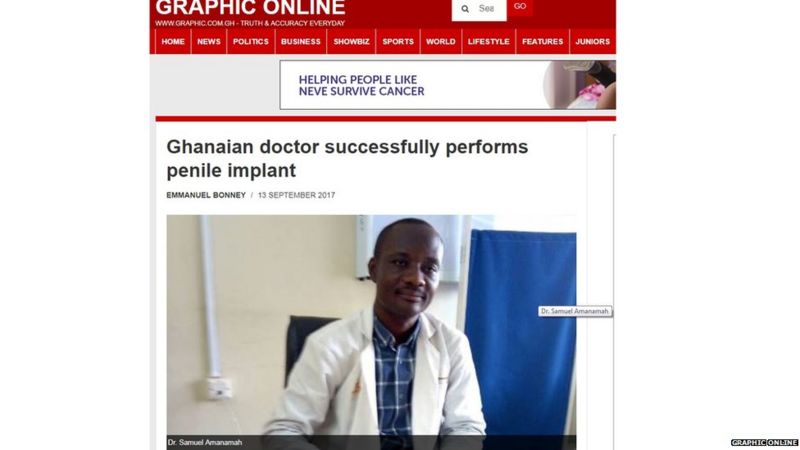 Ghanaians No Need Travel For Erectile Dysfunction Treatment Bbc News