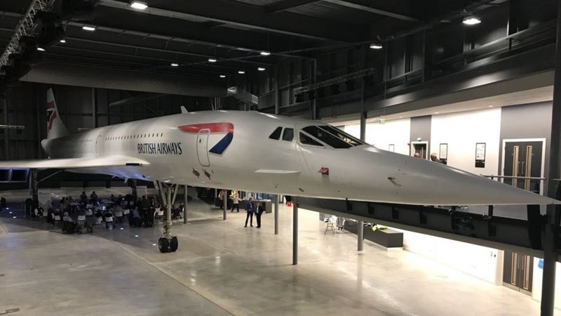 New Concorde museum in Bristol opens to the public - BBC News