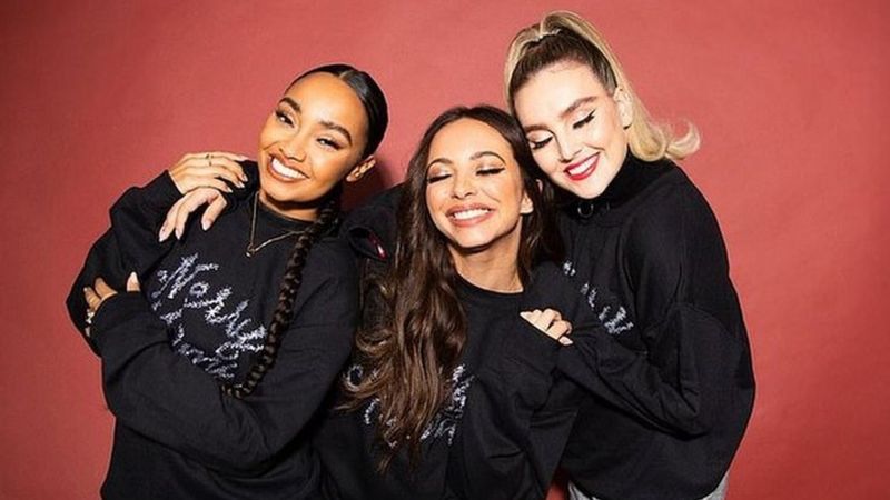 Little Mix share first official snap as a trio - BBC Newsround