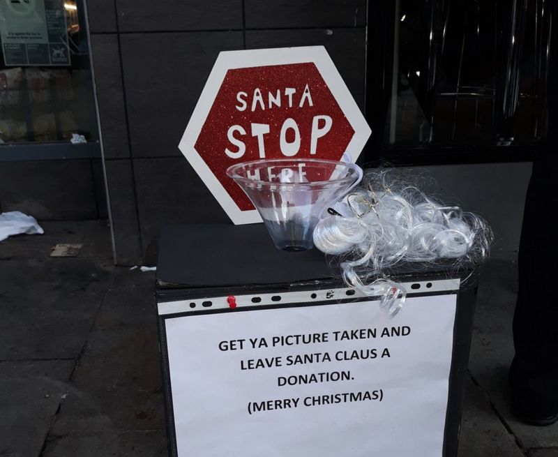 Sex Offender Posed For Pictures As Santa In Newcastle Bbc News