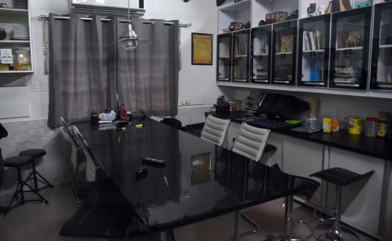Aspecto de la habitación del narcotraficante Jarvis Chimenes Pavao en la prisión de Tacumbú, Asunción.