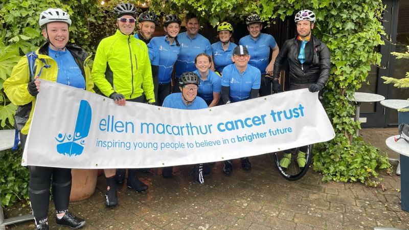 Leicestershire woman completes 600-mile Ellen MacArthur charity ride ...