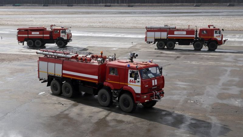 Rosenbauer Panther в Шереметьево